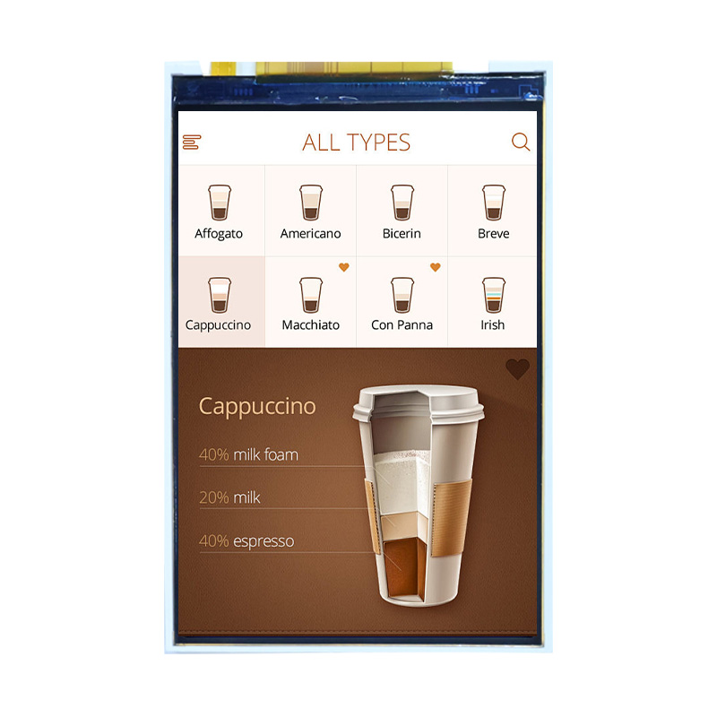 3.5 inch tft ostentationem screen