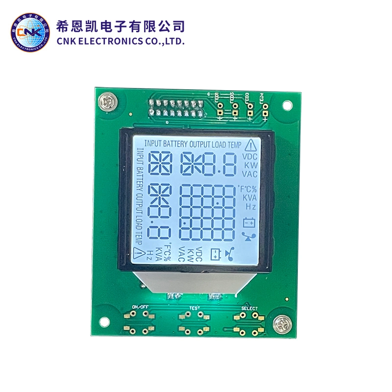 HTN Septem segmentum LCD Display