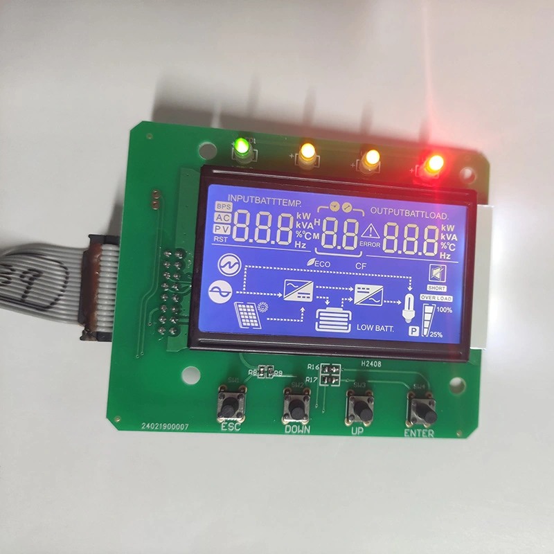 Monochrome Segmentum LCD Display OMNIBUS